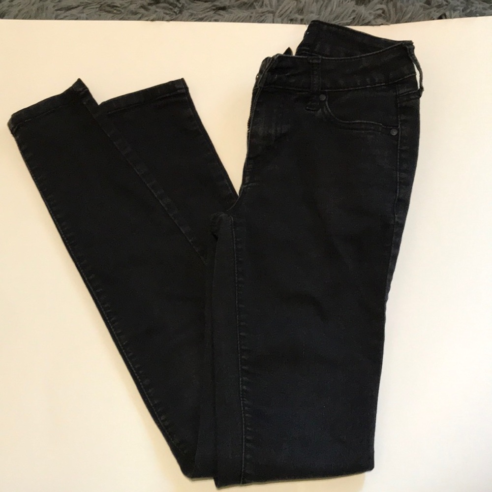 Juniors black jeans // size 0